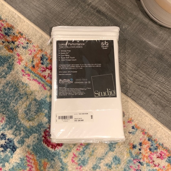 1000 threat count BRAND NEW IN PACKAGE pillow cases - Picture 2 of 4